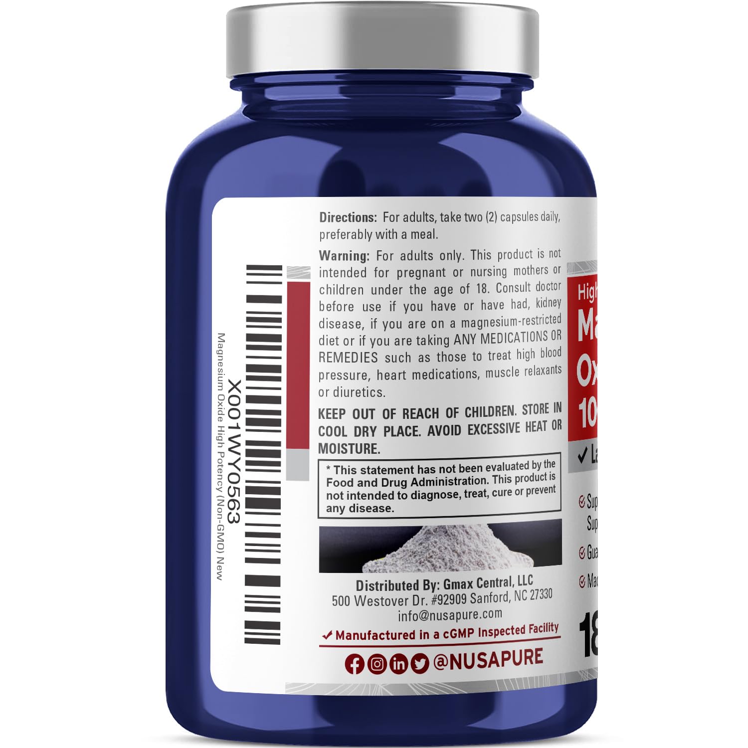 NusaPure textura de cápsula vegetal destacando calidad y beneficio sin OGM