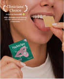 NuStrips ingredientes activos biotina folato vitamina E, beneficio nutricional claro