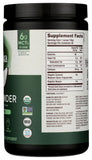 Nutiva etiqueta con ingredientes y certificaciones orgánicas que garantizan calidad