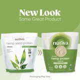 Nutiva textura del polvo en primer plano que resalta su solubilidad