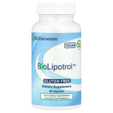 Nutra BioGenesis frasco BioLipotrol frente muestra etiqueta y beneficios
