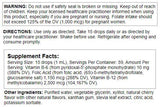 Nutra BioGenesis cuentagotas vertiendo una gota que facilita administración sublingual