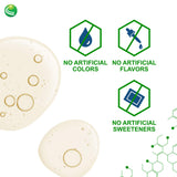 Nutra BioGenesis gota en la mano mostrando textura y beneficio de fácil uso