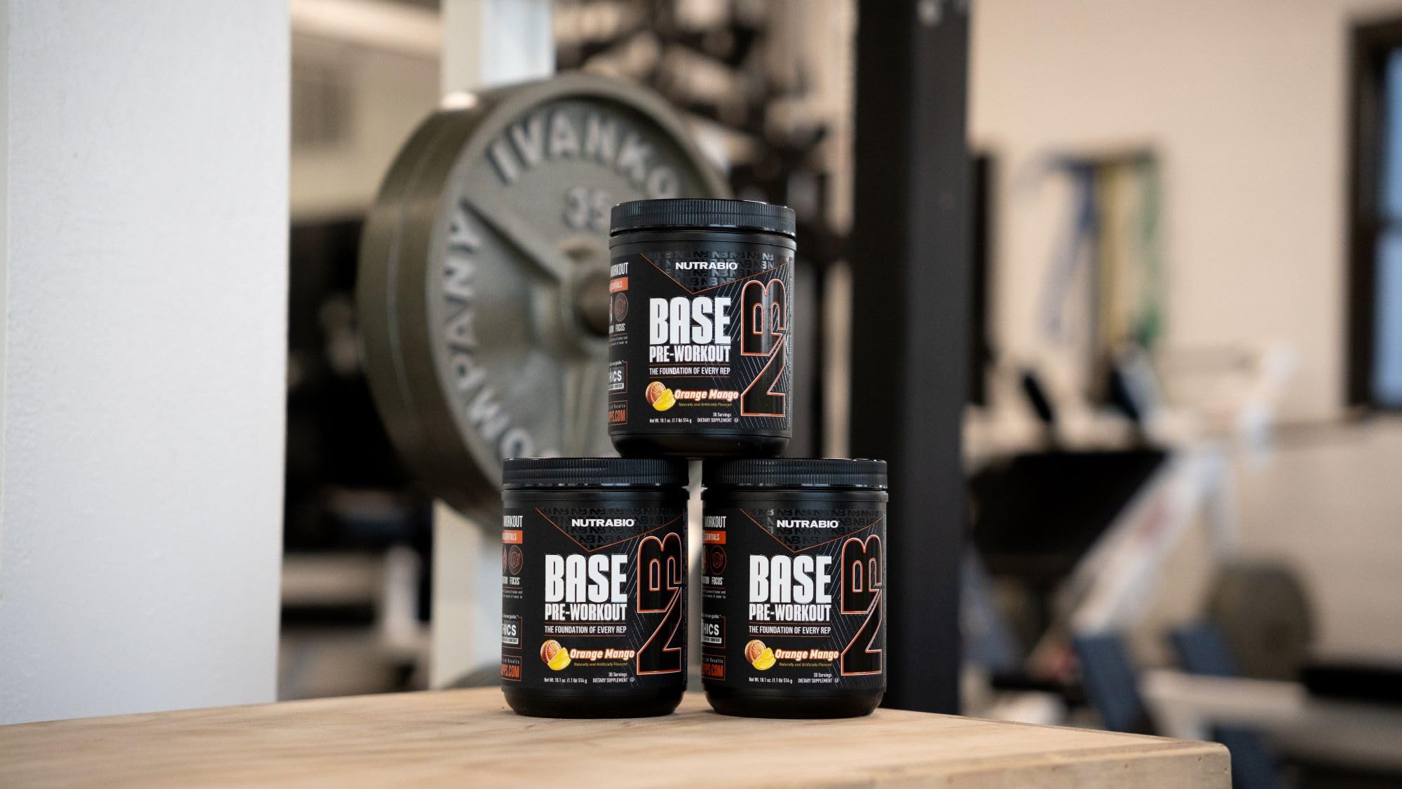 NutraBio Base detalle de ingredientes activos como beta alanina