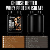 NutraBio batido de chocolate listo en vaso, delicioso y alto en proteína