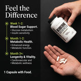 NutraBio producto en mano para comparar escala y dosificación