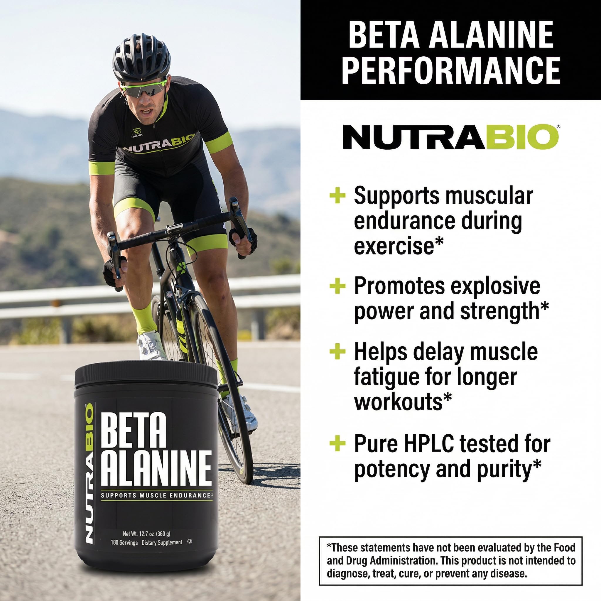 NutraBio polvo mezclado en batido listo antes del entrenamiento