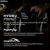 NutraBio scoop junto a medida para visualizar tamaño de servicio