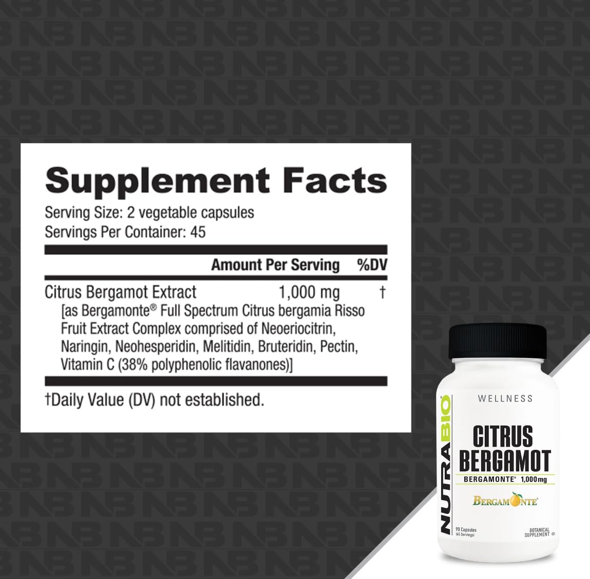 NutraBio cápsula en primer plano mostrando textura y fácil ingestión
