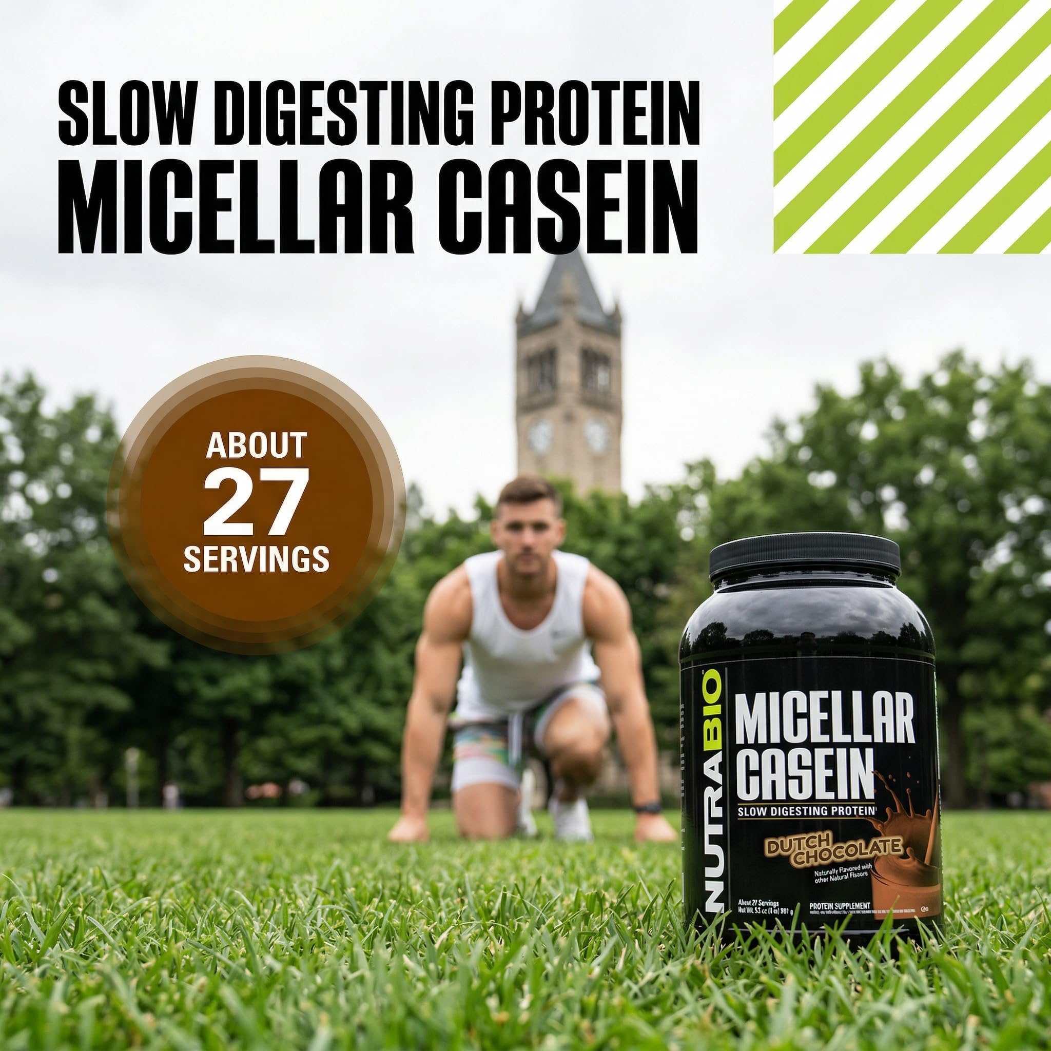 NutraBio pudding proteico preparado con casein aporta textura rica y alto contenido proteico