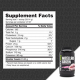 Polvo micelar NutraBio en primer plano mostrando textura fina y solubilidad mejorada