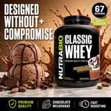 NutraBio batido Chocolate Milkshake listo para beber, recuperación y sabor intenso