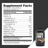 Cucharada de NutraBio Classic Whey con textura fina y mezcla homogénea para fácil disolución