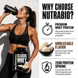 NutraBio close-up de la tabla de aminoácidos resaltando perfil completo