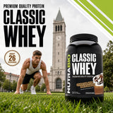 NutraBio Classic Whey etiqueta nutricional clara sin blends propietarios