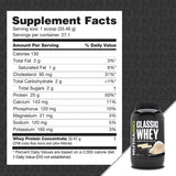 Detalle en primer plano del polvo Classic Whey NutraBio, textura fina para mezclarse mejor