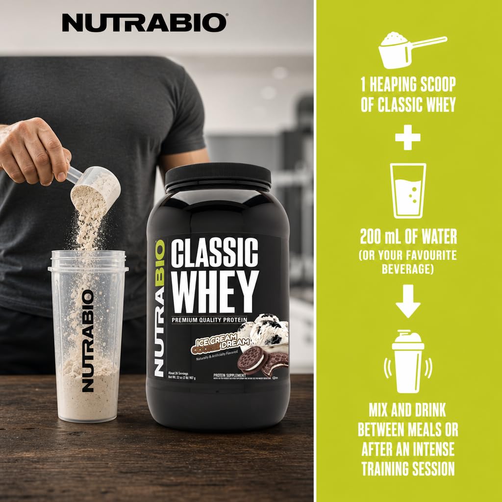 NutraBio batido junto a equipo de gimnasio demostrando uso práctico