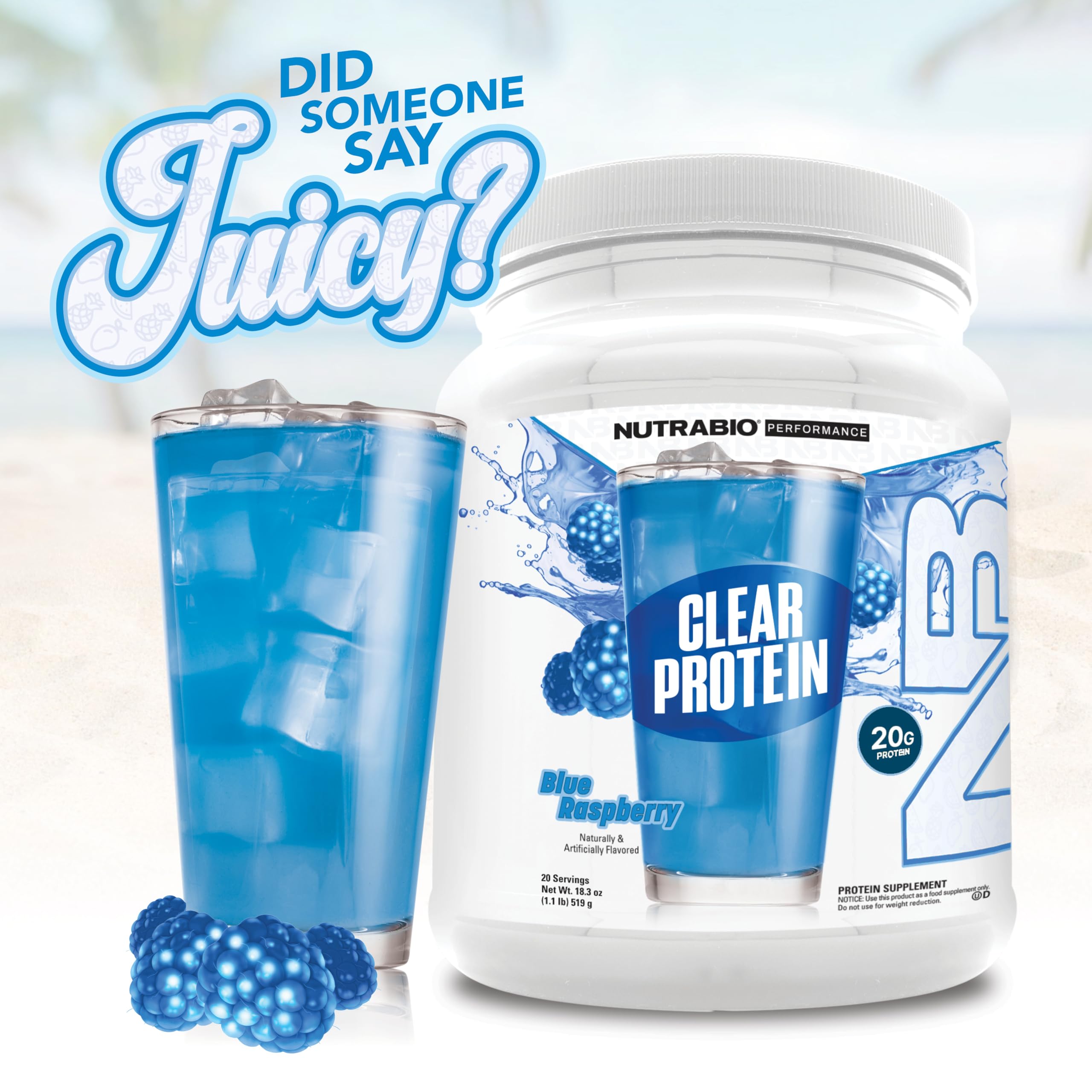 NutraBio en ambiente de gimnasio mostrando uso post-entreno