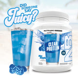 NutraBio en ambiente de gimnasio mostrando uso post-entreno
