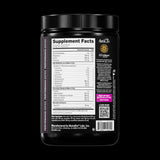 NutraBio comparación de tamaño en mano para visualizar porción y facilidad de transporte