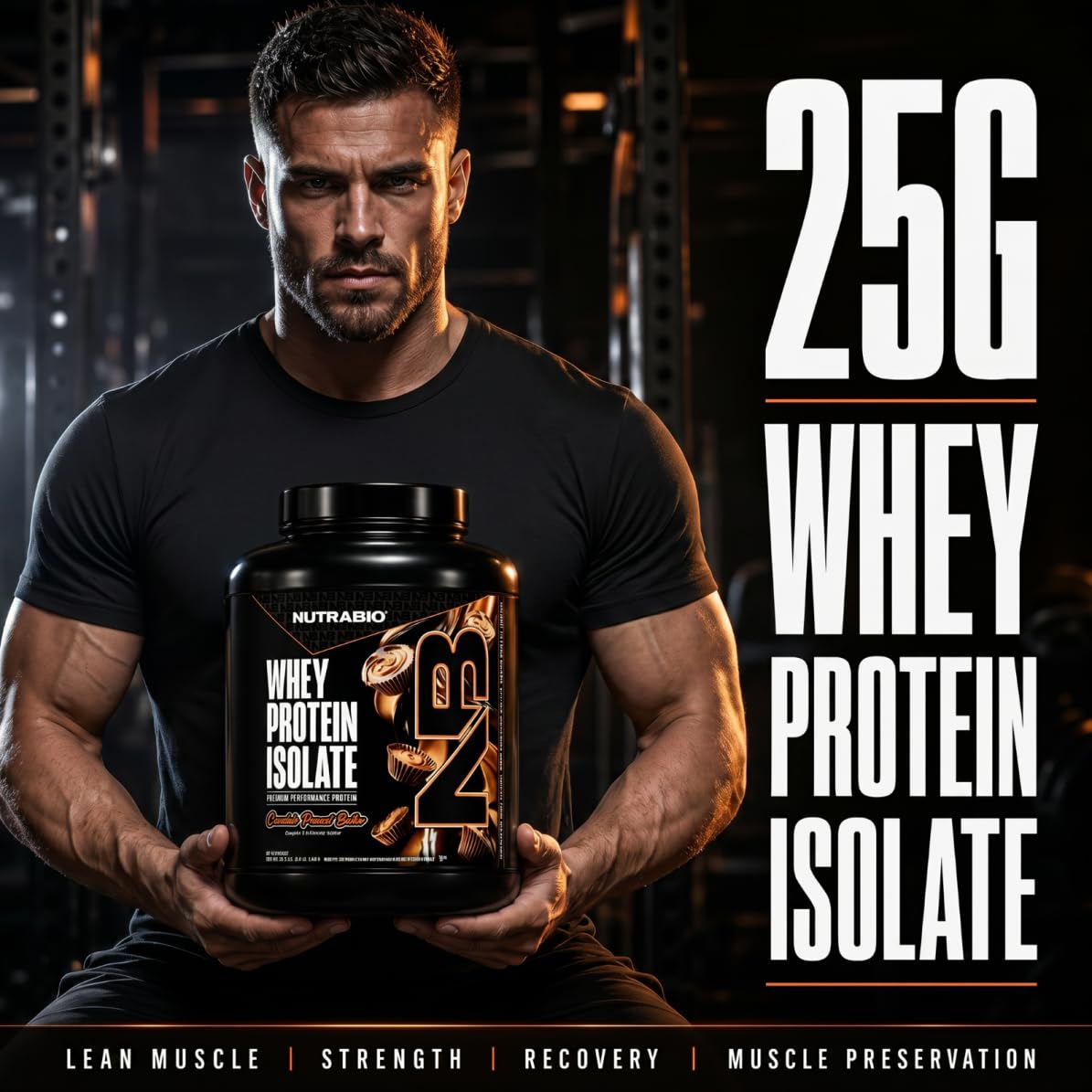 NutraBio etiqueta legible con información de proteína y aminoácidos