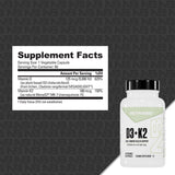 NutraBio etiqueta nutricional ampliada para ver dosis exacta