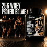 NutraBio textura del polvo aislado, mezcla suave y fácil disolución
