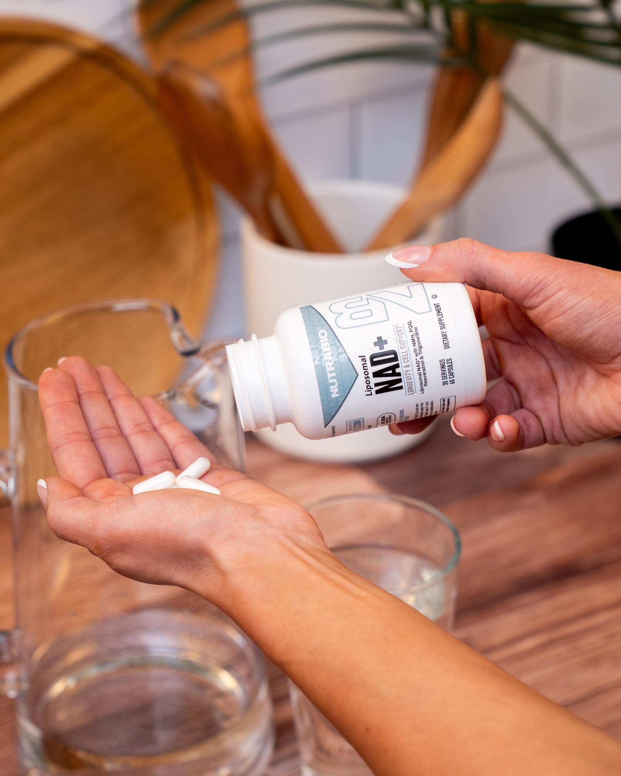NutraBio en contexto de ejercicio y trabajo para apoyo de rendimiento