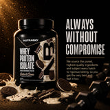 NutraBio batido en ambiente de gimnasio para apoyo post-entreno