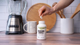NutraBio etiqueta con ingredientes y dosificación clara para confianza