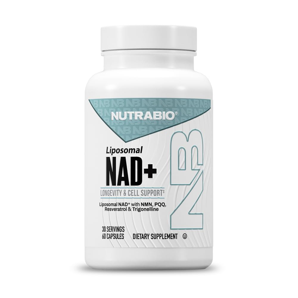 NutraBio frente del envase mostrando cápsulas y beneficio energético
