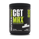 NutraBio frasco frontis mostrando el envase y beneficios para entrenar