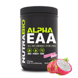 NutraBio frasco frente mostrando etiqueta clara y beneficios