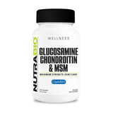 NutraBio frasco frontal mostrando diseño y cantidad clara para confianza
