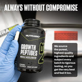 NutraBio producto sobre mesa de entrenamiento para rutina diaria