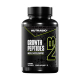 NutraBio empaque frontal mostrando el producto y beneficios visibles