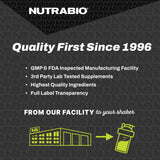 NutraBio HMB resultados de pruebas de terceros para pureza y potencia