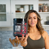 NutraBio etiqueta en primer plano resaltando aminoácidos y pureza