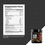 NutraBio cuchara con polvo para destacar dosificación y facilidad