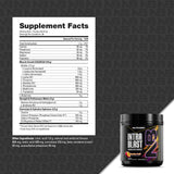 Detalle de las fórmulas: glutamina y BCAA en la mezcla NutraBio Intra Blast