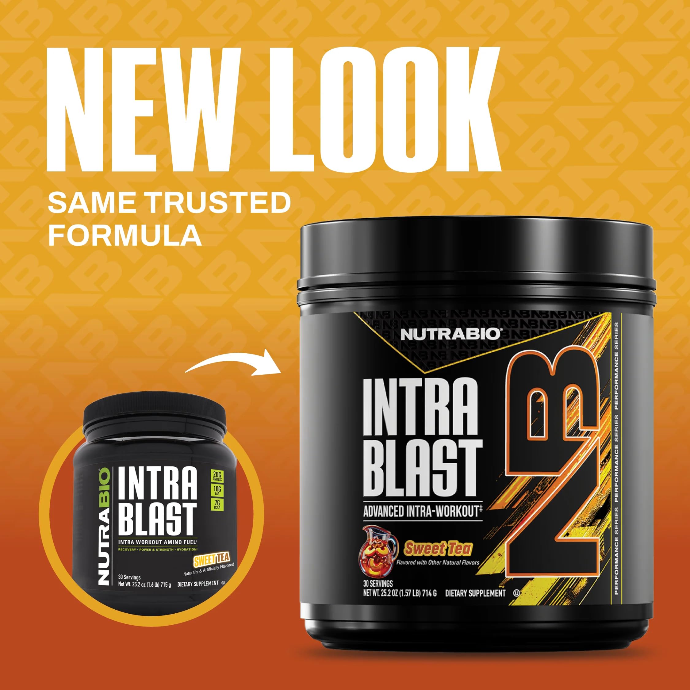 NutraBio polvo textura fina ideal para disolver rápidamente