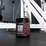 NutraBio bebida con color tropical destacando sabor frutal atractivo