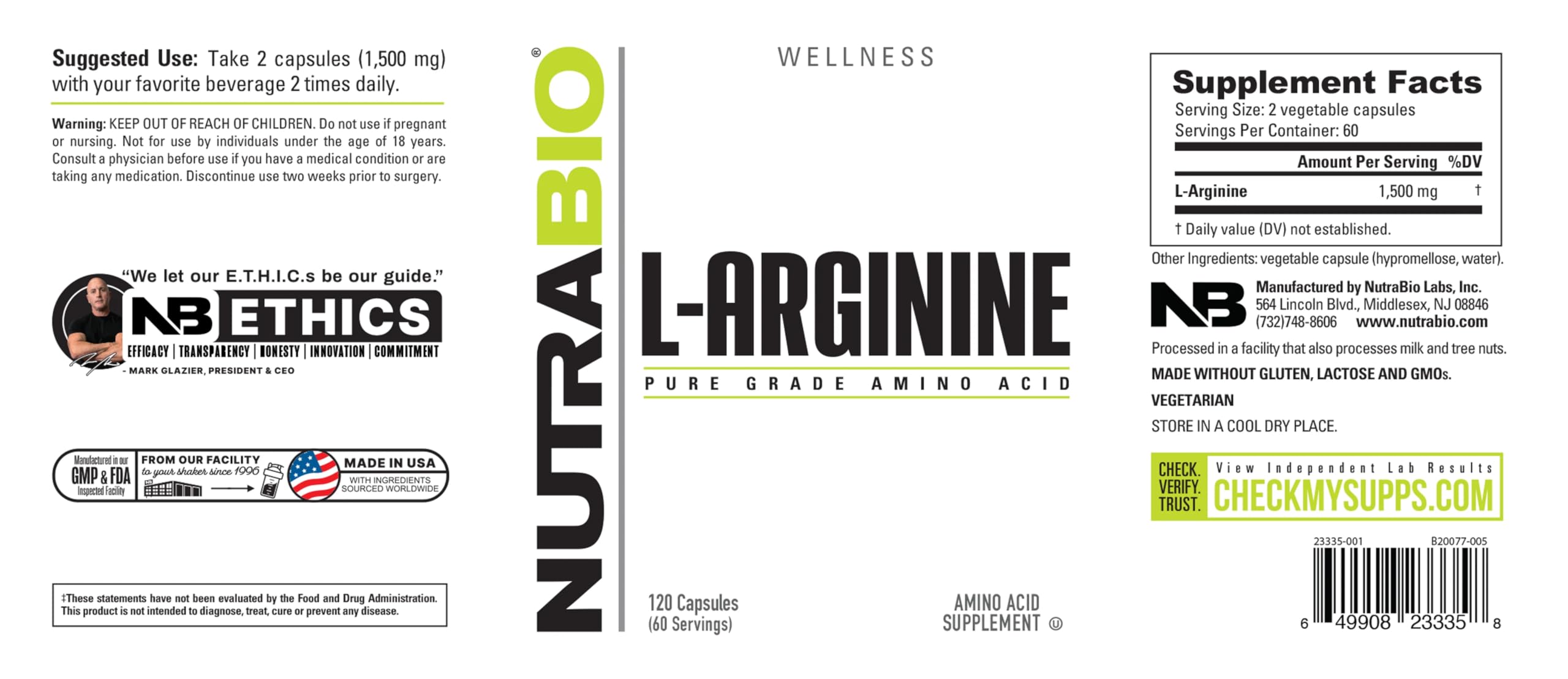 Deportista sosteniendo NutraBio L-Arginine antes del entrenamiento para mejor recuperación