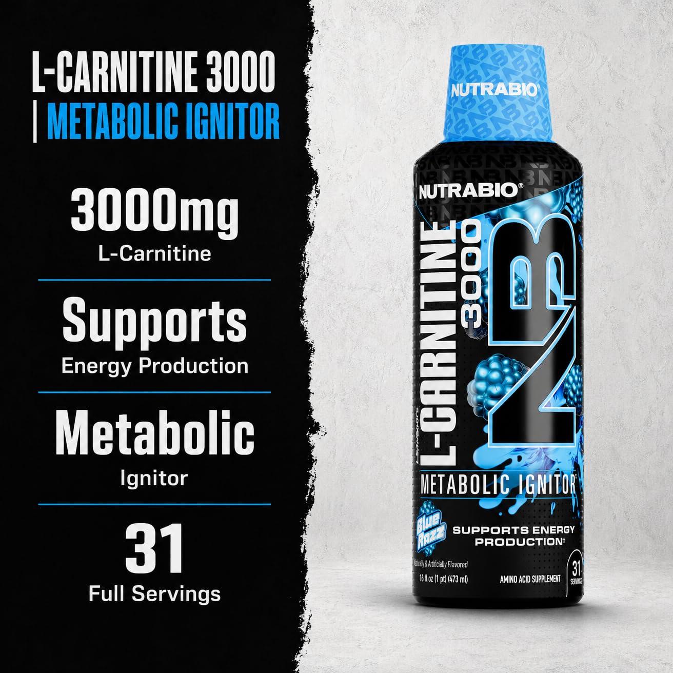 NutraBio vial abierto con líquido listo para consumo inmediato