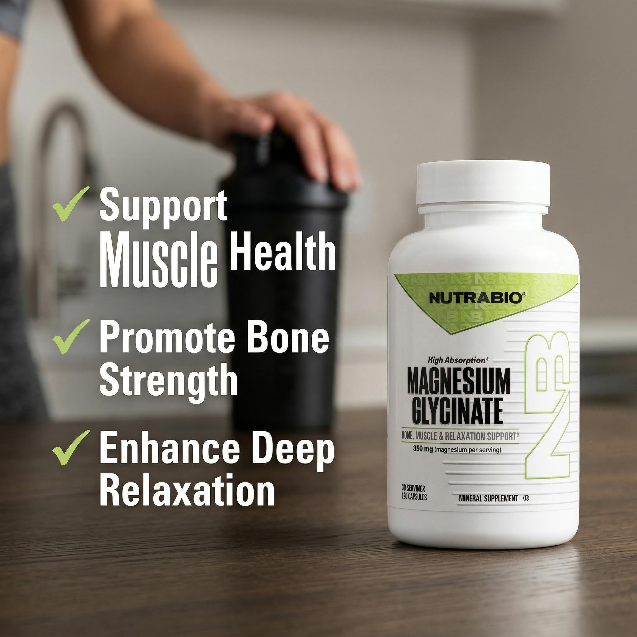 NutraBio detalle de polvo para apreciar textura y disolución rápida