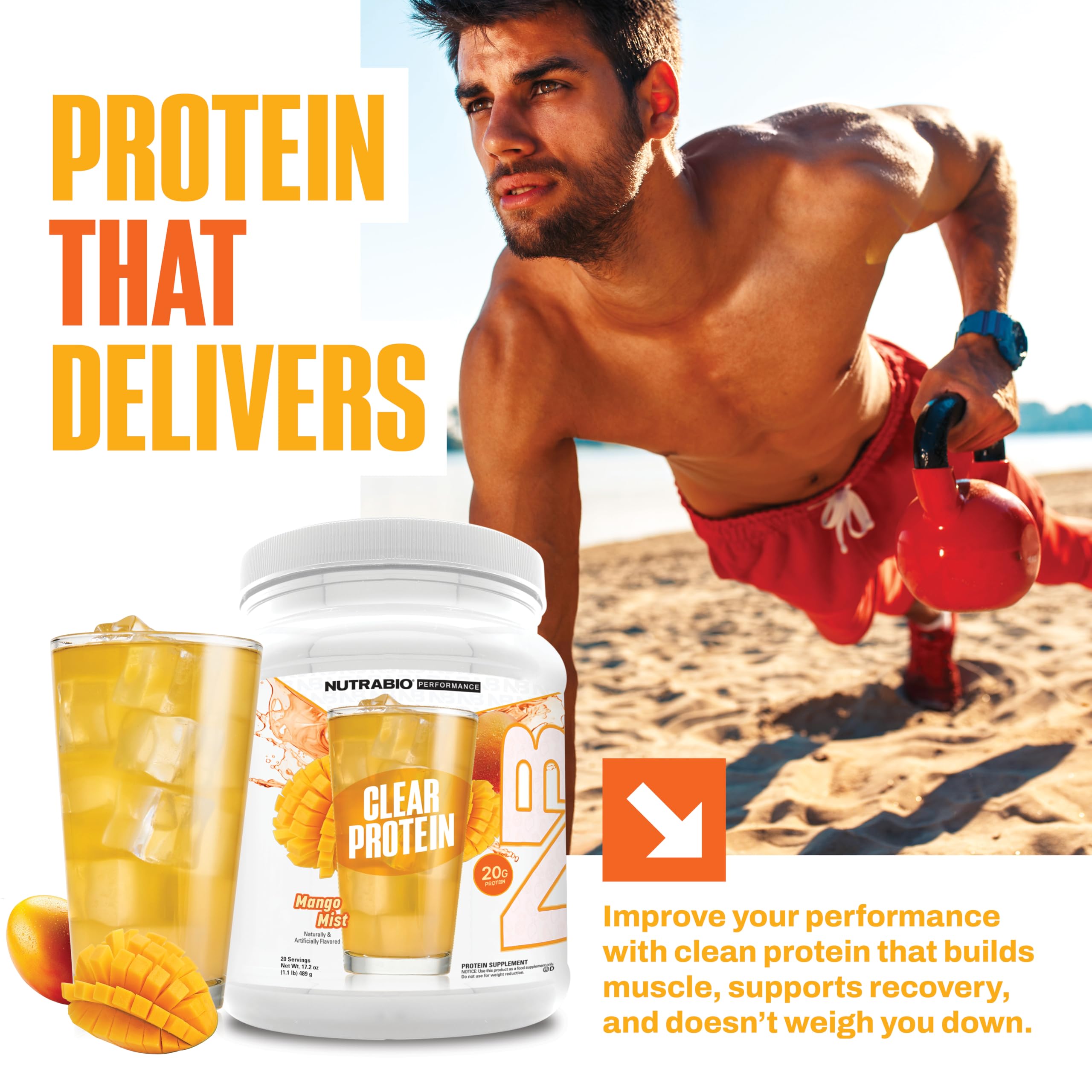 NutraBio etiqueta de ingredientes con certificado GMP visible