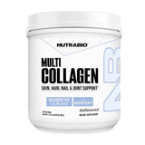 NutraBio envase frontal mostrando diseño y 40 servicios, facilidad de uso