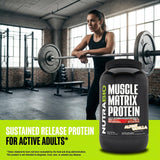 NutraBio mezcla de Whey Isolate y Caseína para liberación dual
