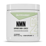 NutraBio botella frontal mostrando el envase y beneficios claros