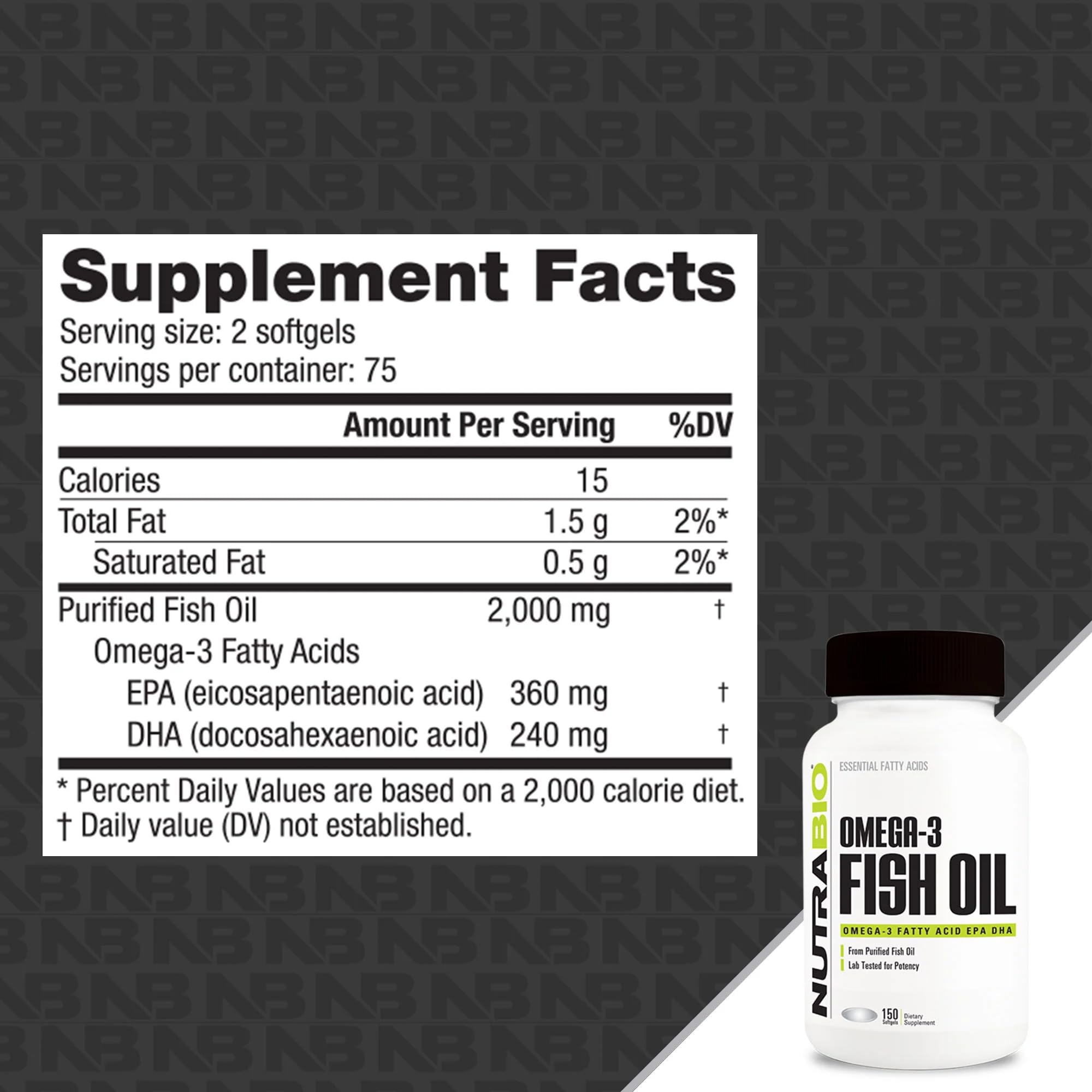 NutraBio aceite omega‑3 en gota iluminada muestra pureza visible